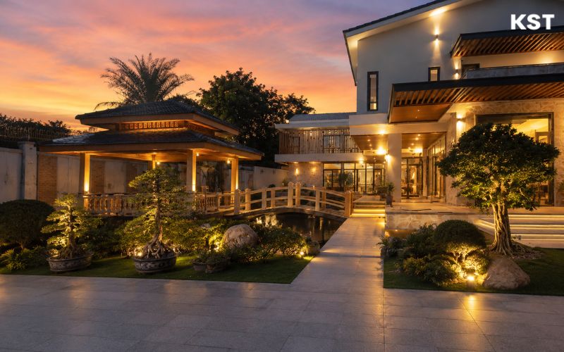 Công trình biệt thự anh Hưng Bình Dương