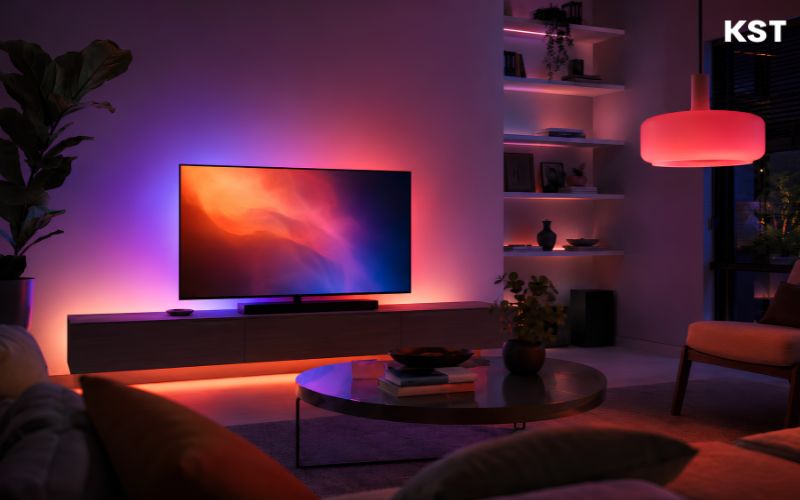 camera hue sync ghi nhận nội dung trên màn hình tv