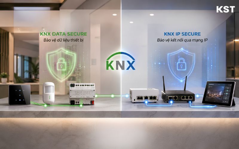 knx data secure và knx ip secure