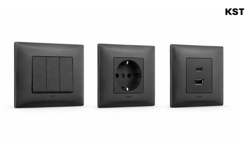 ổ cắm công tắc vimar eikon, arke đồng bộ