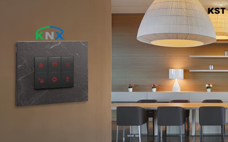 phím bấm thông minh vimar linea knx secure