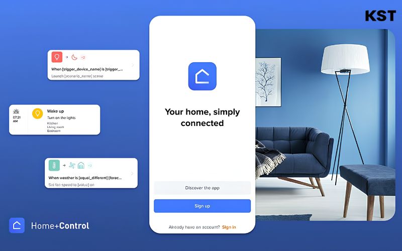 quản lý nhà thông minh home control