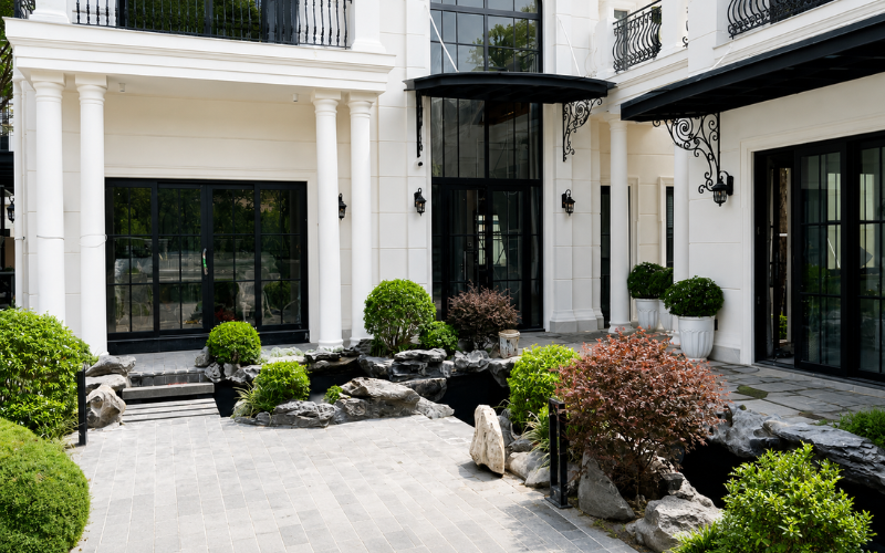 sau thi công công trình biệt thự swanbay
