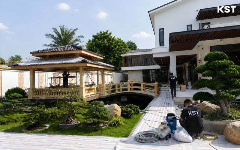 trước thi công công trình anh hưng bình dương